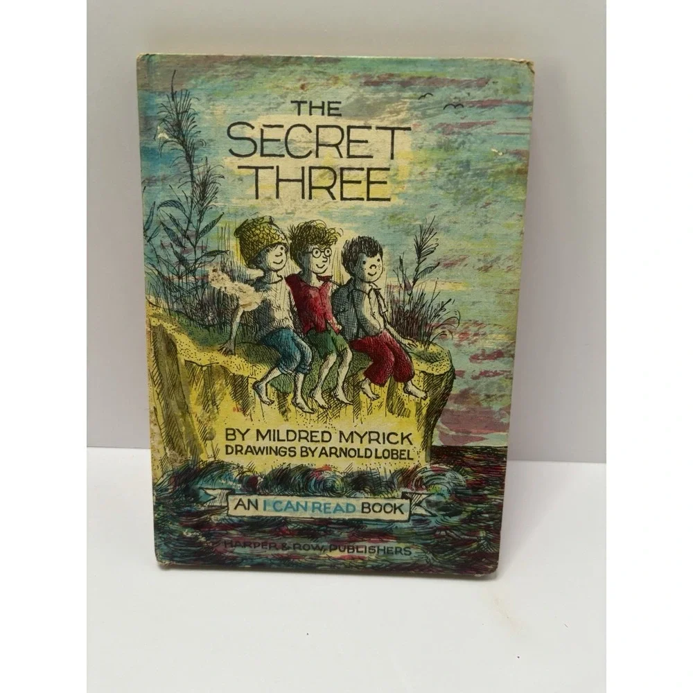 Vintage 1963 THE SECRET THREE HARDCOVER BOOK Mildred Myrick Harper & Row BK4